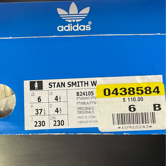 Adidas Stan Smith Womens size 7 - Picture 2 of 4